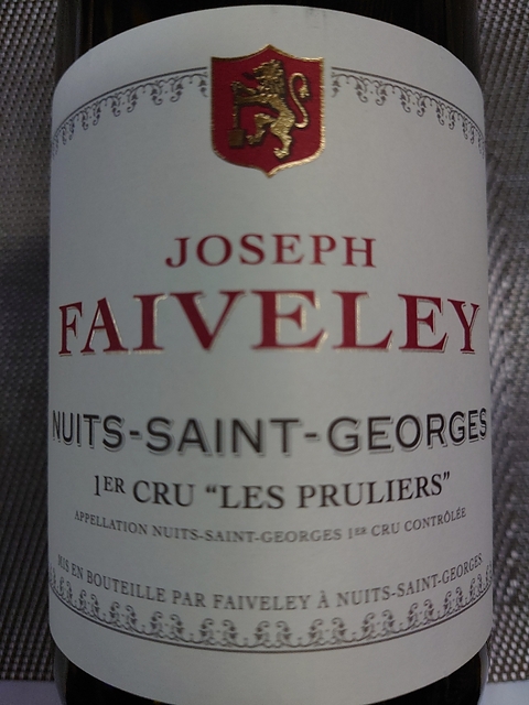 Joseph Faiveley Nuits Saint Georges 1er Cru Les Pruliers