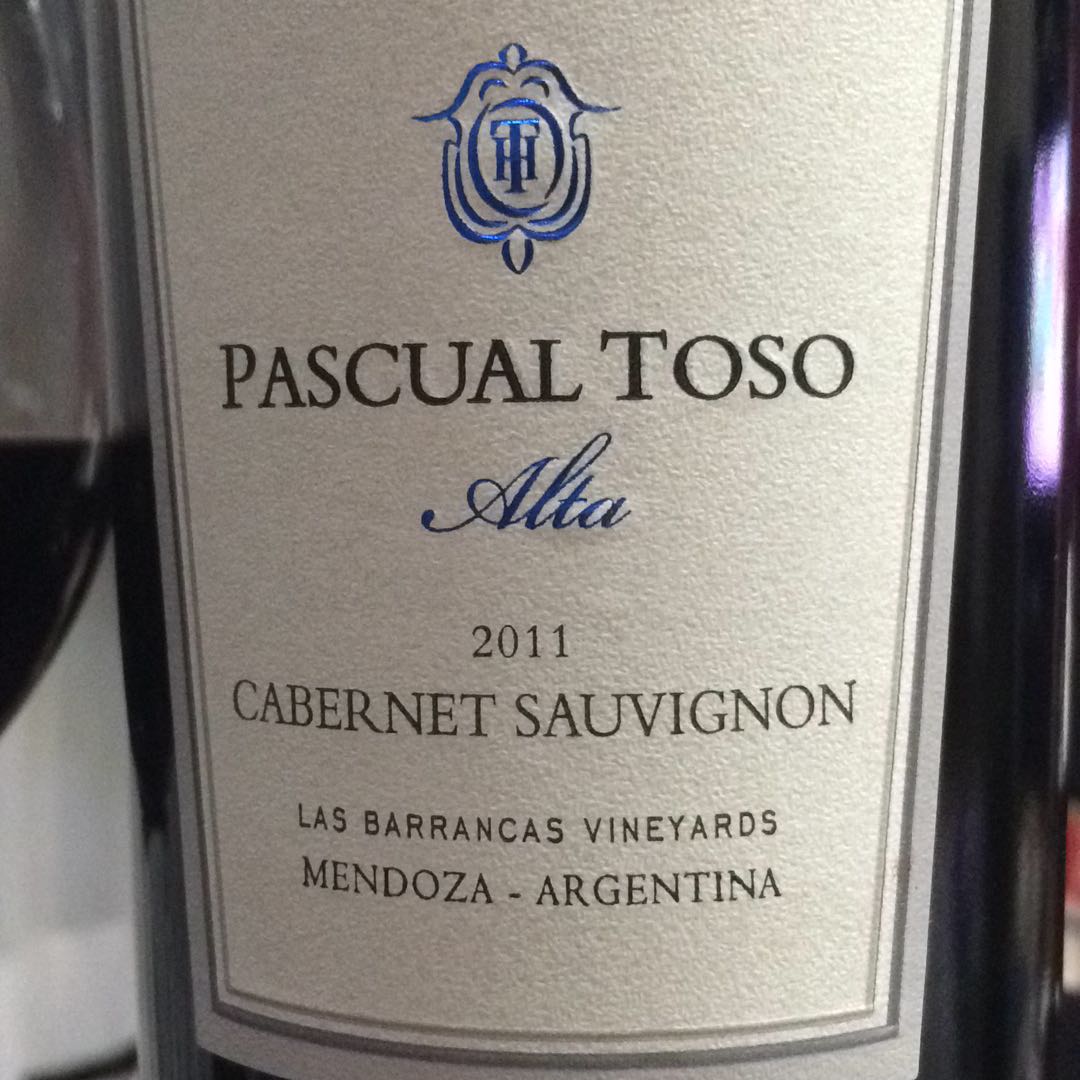 Pascual Toso Alta Cabernet Sauvignon(パスカル・トソ アルタ