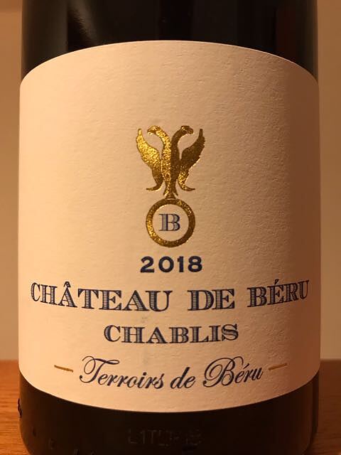 Ch. de Béru Chablis Terroirs de Béru(シャトー・ド・ベル シャブリ テロワール・ド・ベル)