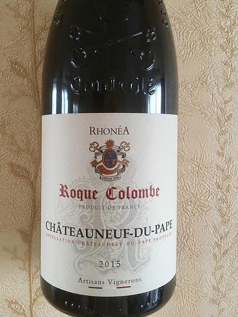Rhonéa Roque Colombe Châteauneuf du Pape Rouge