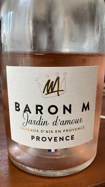 Baron Maxime Jardin d'amour Coteaux d'Aix-en-Provence