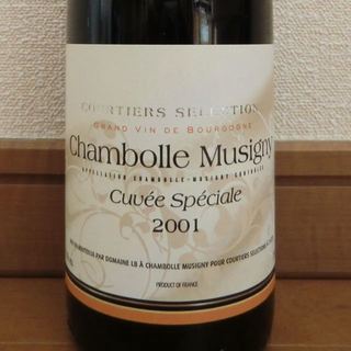 Courtiers Selections Chambolle Musigny Cuvee Speciale