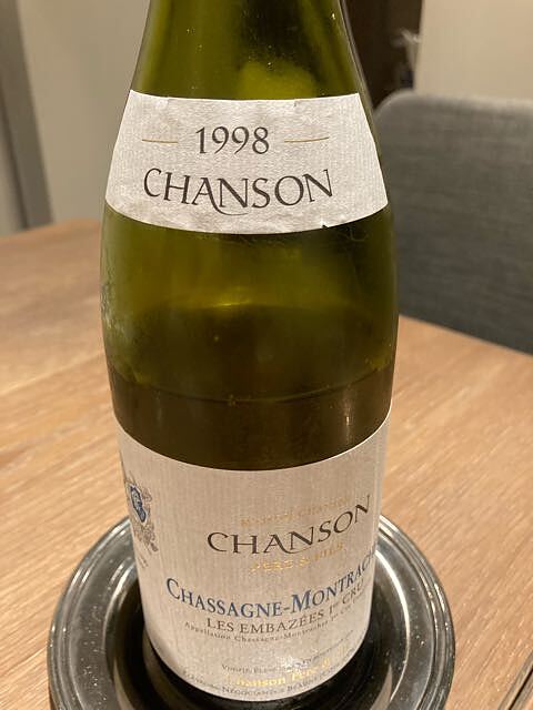 Chanson Chassagne Montrachet 1er Cru Les Embazées(シャンソン シャサーニュ・モンラッシェ プルミエ・クリュ レ・アンバゼ)