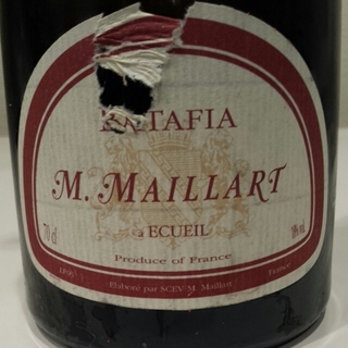 M. Maillart Ratafia