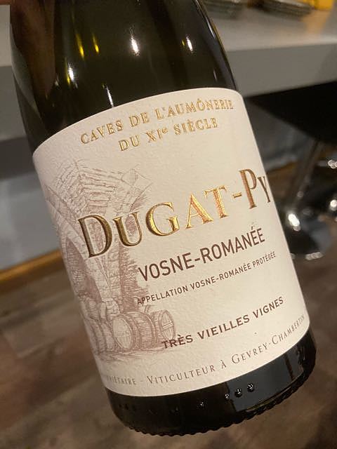 Bernard Dugat Py Vosne Romanée Très Vieilles Vignes(ベルナール・デュガ・ピィ ヴォーヌ・ロマネ トレ・ヴィエイユ・ヴィーニュ)