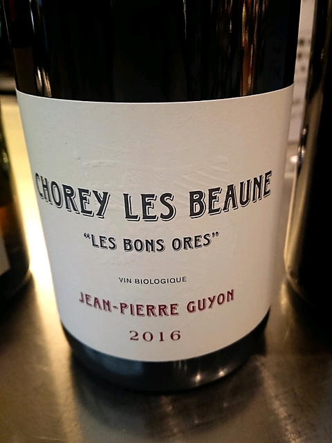 Jean Pierre Guyon Chorey Les Beaune Les Bons Ores