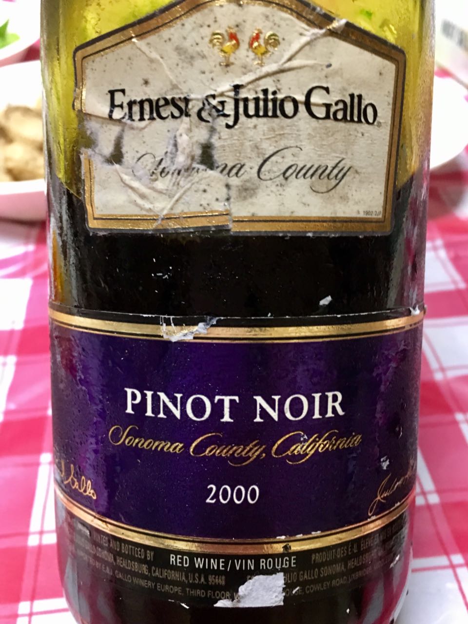 Ernest & Julio Gallo Sonoma County Pinot Noir Vinica 無料のワインアプリ