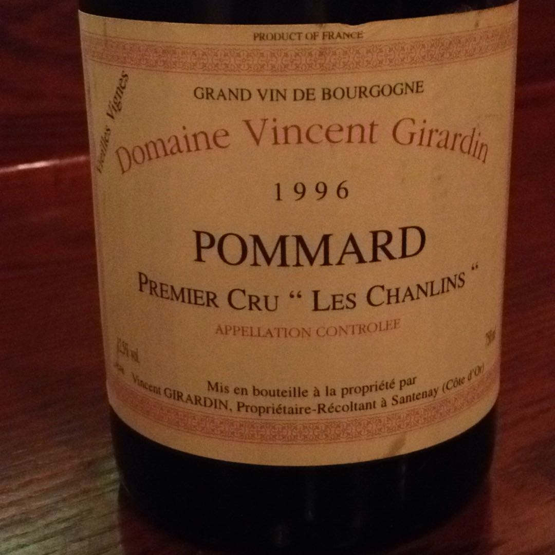 ワイン Vincent Girardin Pommard Premier Cru1996 Vincent Girardin Pommard 1er Cru Les | Vinica 無料のワインアプリ