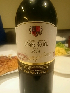 TAKAHATA WINERY Majestique L'OGRE ROUGE 赤おに 2014(高畠ワイン マジェスティック 高畠 ローグル・ルージュ 赤おに)