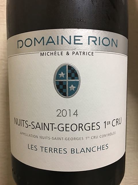 Dom. Michèle & Patrice Rion Nuits Saint Georges 1er Cru Les Terres Blanches