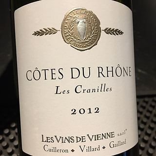 Les Vins de Vienne Côtes du Rhône Les Cranilles 2012(ル・ヴァン・ド・ヴィエンヌ コート・デュ・ローヌ レ・クラニユ)