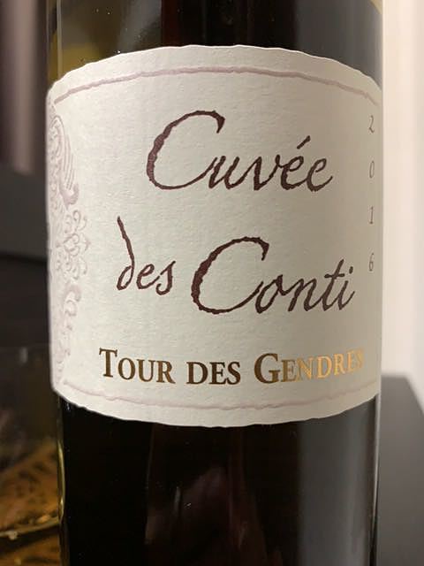 Tour des Gendres Cuvée des Conti 2016