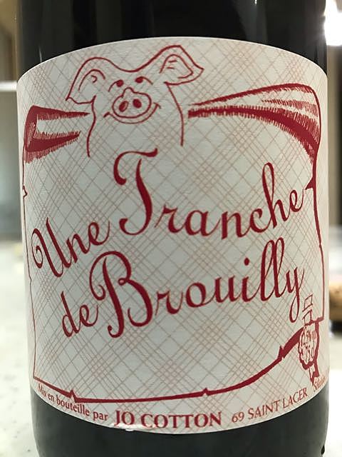 Philippe Jambon Une Tranche de Brouilly