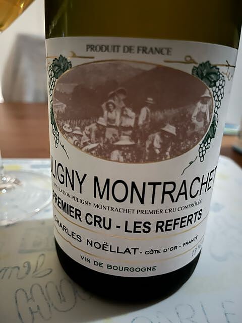 Charles Noëllat Puligny Montrachet 1er Cru Les Referts(シャルル・ノエラ ピュリニー・モンラッシェ プルミエ・クリュ レ・ルフェール)