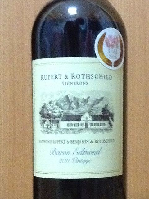 Rupert & Rothschild Baron Edmond 2011