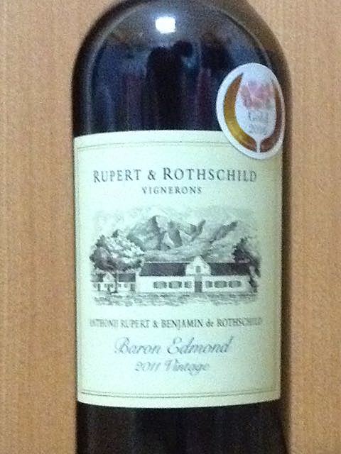 Rupert & Rothschild Baron Edmond 2011(ルパート＆ロートシルト バロン・エドモンド)