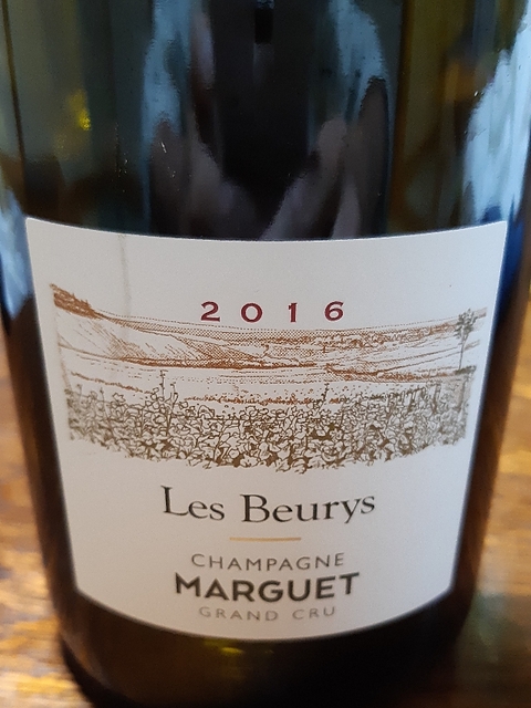 Champagne Marguet Les Beurys 2016