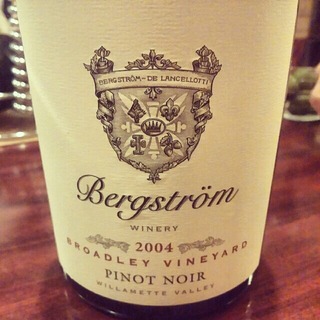 Bergström Broadley Vineyard Pinot Noir
