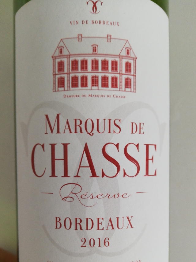 Marquis de Chasse Bordeaux Réserve Rouge(マルキ・ド