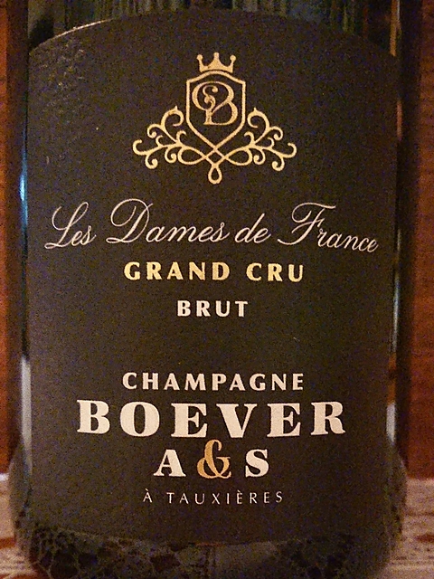 Boever A&S Les Dames de Frane Grand Cru Brut(ボヴェール A&S レ・ダム・ド・フランス グラン・クリュ ブリュット)