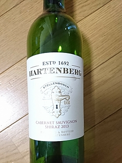 Hartenberg Cabernet Sauvignon Shiraz 2013