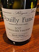 Dom. Régis Minet Pouilly Fumé Vieilles Vignes(2017)