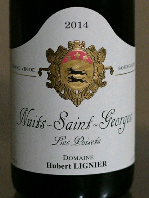Dom. Hubert Lignier Nuits Saint Georges Les Poisets