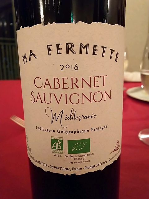 Ma Fermette Cabernet Sauvignon Méditerranée