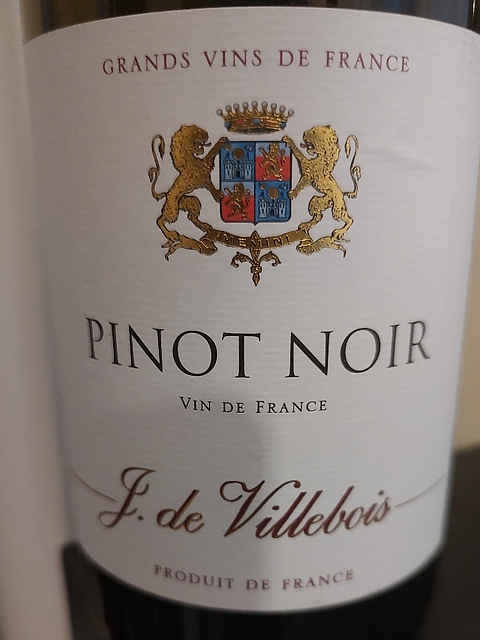 J. de Villebois Pinot Noir VdF
