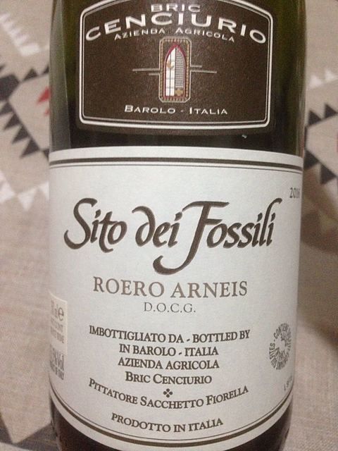 Bric Cenciurio Sito dei Fossili Roero Arneis