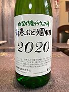 新巻ぶどう園収穫 山梨特産デラウェア種(2020)