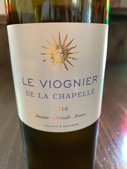 Vialard & Hosteins Le Viognier de la Chapelle(ル・ヴィオニエ・ド・ラ・シャペル)