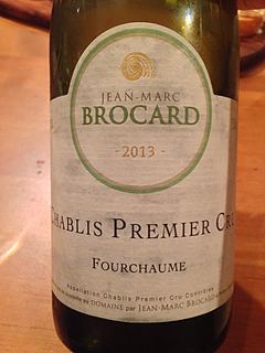 Jean Marc Brocard Chablis 1er Cru Fourchaume(ジャン・マルク・ブロカール シャブリ プルミエ・クリュ フルショーム)