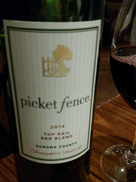 Picket Fence Top Rail Red Blend(ピケット・フェンス トップ・レール・レッド・ブレンド)