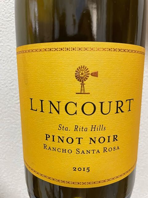 Lincourt Rancho Santa Rosa Pinot Noir(リンコート ランチョ・サンタ・ローザ ピノ・ノワール)