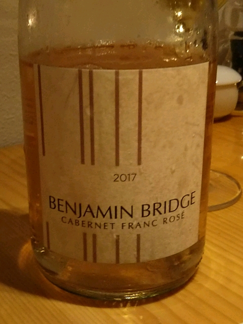 Benjamin Bridge Cabernet Franc Rosé(ベンジャミン・ブリッジ カベルネ・フラン ロゼ)