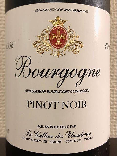 Cellier des Ursulines Bourgogne Pinot Noir