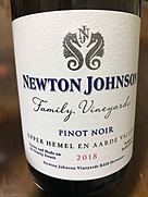 ニュートン・ジョンソン ファミリー・ヴィンヤーズ ピノ・ノワール