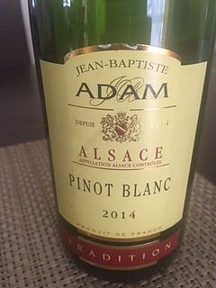Jean Baptiste Adam Pinot Blanc Tradition