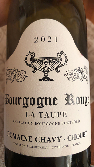 Dom. Chavy Chouet Bourgogne Rouge La Taupe