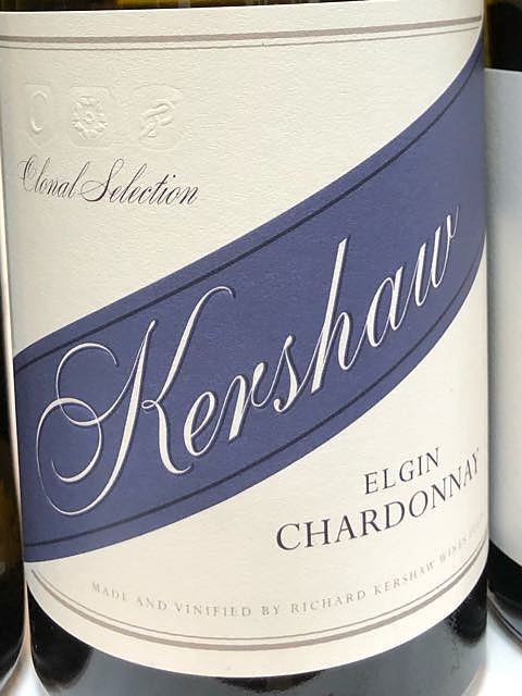 Kershaw Clonal Selection Elgin Chardonnay(カーショウ クローナル・セレクション エルギン シャルドネ)