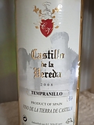 Castillo de la Vereda Tempranillo(2008)