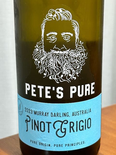 Pete's Pure Pinot Grigio(ピーツ・ピュア ピノ・グリージョ)