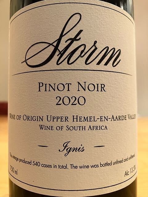 Storm Ignis Pinot Noir