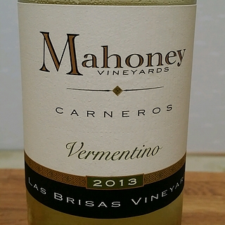 Mahoney Vineyards Vermentino Las Brisas Vineyard(マホニー・ヴィンヤーズ ヴェルメンティーノ ラス・ブリサス・ヴィンヤード)