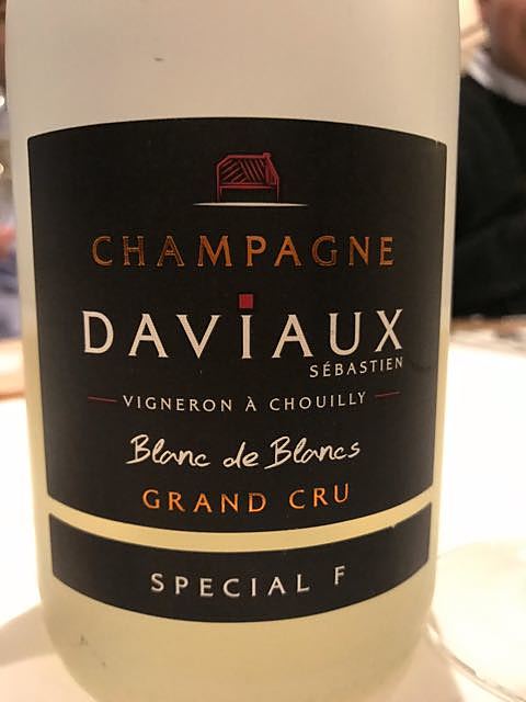 Sébastien Daviaux Blanc de Blancs Grand Cru Spécial F(セバスチャン・ダヴィオー ブラン・ド・ブラン グラン・クリュ)