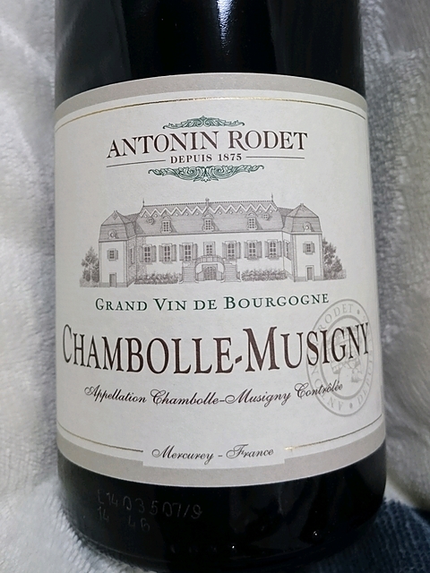 Antonin Rodet Chambolle Musigny