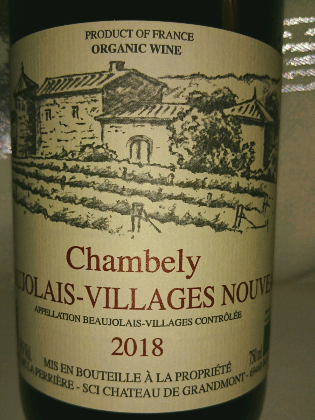 Brac de la Perrière Beaujolais Villages Nouveau | Vinica