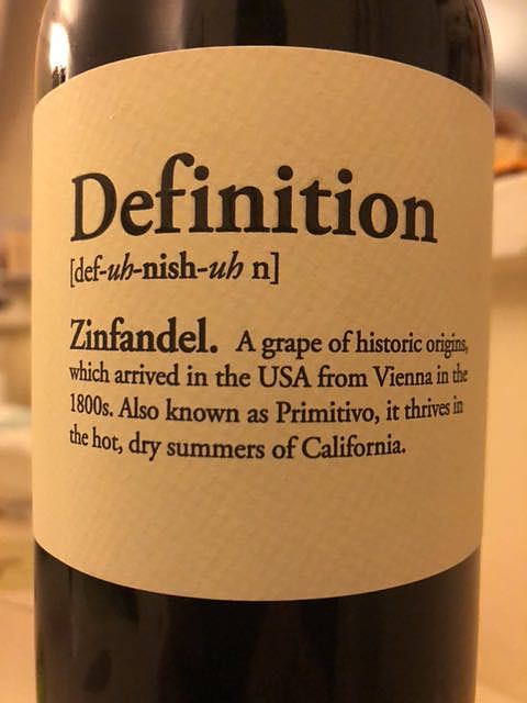 Definition Zinfandel(デフィニション ジンファンデル)