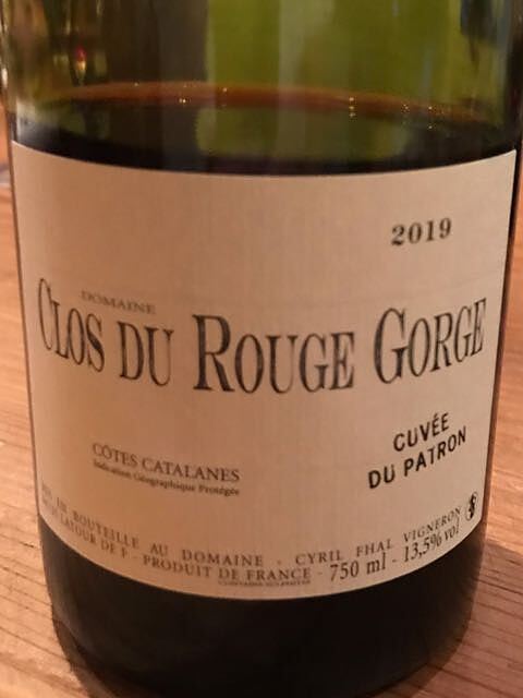 Dom. Clos du Rouge Gorge Cuvée du Patron